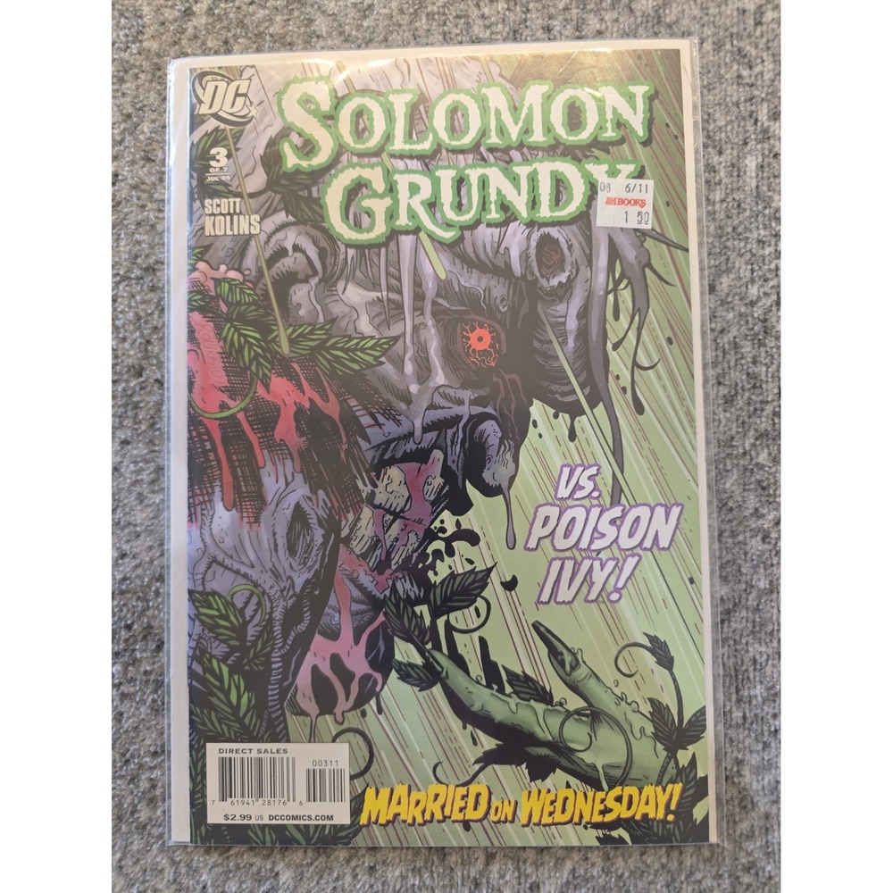 Solomon Grundy #3 2009 DC Comics High Grade Comic Book B142-107